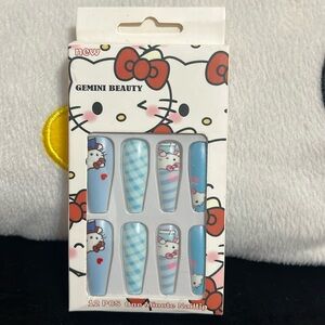 🎀Hello kitty press on set nails 🎀